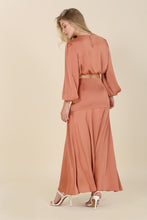 Load image into Gallery viewer, Dressed Up Satin Two-Piece Mermaid Dress Set
