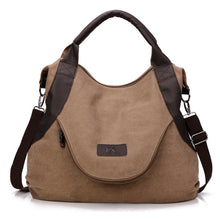 Load image into Gallery viewer, Womens Minimalist Retro Shoulder Crossbody Vintage Canvas Hand Bag
