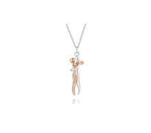 Load image into Gallery viewer, Love Hug Necklace Unisex Men Women Couple Jewelry Simple Temperament Clavicle Chain Gift
