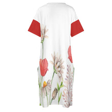 Load image into Gallery viewer, Ti Amo I love you - Exclusive Brand - Knee Length - Loose Pocket Dress - Size S-5XL
