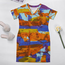 Load image into Gallery viewer, Ti Amo I love you - Exclusive Brand - Knee Length - Loose Pocket Dress - Size S-5XL
