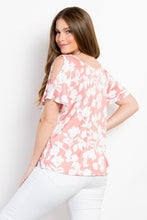 Load image into Gallery viewer, Be Stage Ful Size Foral Cold Shoulder Top
