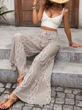 Load image into Gallery viewer, Printed Wide Leg Pants
