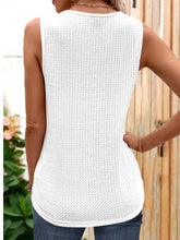 Load image into Gallery viewer, Lace Detail V-Neck Tank
