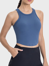 Load image into Gallery viewer, Round Neck Racerback Active Tank
