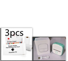 Load image into Gallery viewer, Portable Mini Thermal Label Printer Home Photo Printer Student Wrong Question Printer Bluetooth-Compatible Mini Label Printer Price Tag
