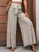 Load image into Gallery viewer, Printed Wide Leg Pants
