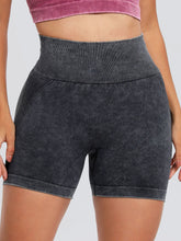 Load image into Gallery viewer, Washed High Waist Active Shorts
