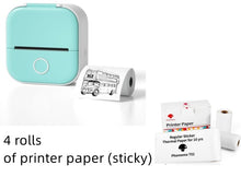 Load image into Gallery viewer, Portable Mini Thermal Label Printer Home Photo Printer Student Wrong Question Printer Bluetooth-Compatible Mini Label Printer Price Tag
