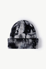 Load image into Gallery viewer, Tie-Dye Ribbed Cuffed Beanie
