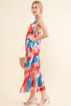 Load image into Gallery viewer, And the Why Printed Crisscross Back Cami Dress
