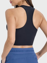 Load image into Gallery viewer, Scoop Neck Wide Strap Active Tank
