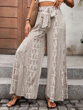 Load image into Gallery viewer, Printed Wide Leg Pants
