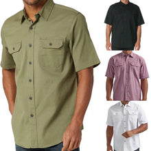 Load image into Gallery viewer, Men&#39;s Fashion Short Sleeve Business Shirt
