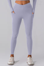 Load image into Gallery viewer, High Waist Active Leggings with Pockets
