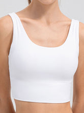 Load image into Gallery viewer, Scoop Neck Wide Strap Active Tank
