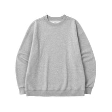 Load image into Gallery viewer, Men&#39;s Single-layer Fleece-lined Round Neck Caual Loose Sweatshirt
