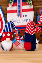 Load image into Gallery viewer, 2pc Set -  Patriotic Knit Decor Gnomes Ti Amo I love you
