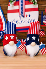 Load image into Gallery viewer, 2pc Set -  Patriotic Knit Decor Gnomes Ti Amo I love you
