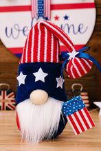 Load image into Gallery viewer, 2pc Set -  Patriotic Knit Decor Gnomes Ti Amo I love you
