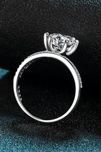 Load image into Gallery viewer, 3 Carat Moissanite 6-Prong Ring Ti Amo I love you
