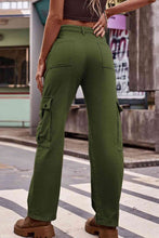 Load image into Gallery viewer, 3 Colors - Buttoned Loose Fit Jeans with Pockets Ti Amo I love you
