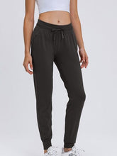 Load image into Gallery viewer, 3 Colors - Double Take Tied Joggers with Pockets - Sizes 4-12 Ti Amo I love you
