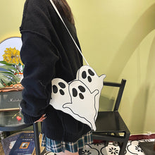 Load image into Gallery viewer, 3 Colors - Halloween Bags Funny 3D Cartoon Ghost Cartoon Shoulder Bags - Cell Phone Purses Crossbody Bag Ti Amo I love you
