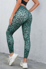 Load image into Gallery viewer, 3 Colors - Leopard Print Wide Waistband Leggings - Sizes S-XL Ti Amo I love you
