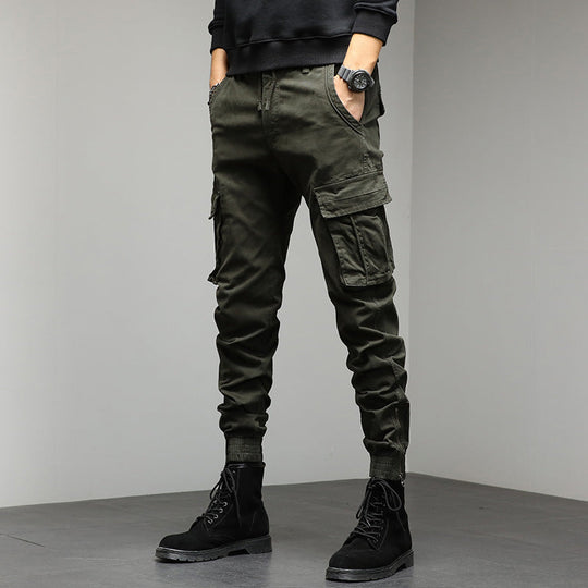 3 Colors - Mens - Loose Casual Long Outdoor Military Style Sports Cargo Pants - Sizes M-4XL (Waist 30-41) Ti Amo I love you