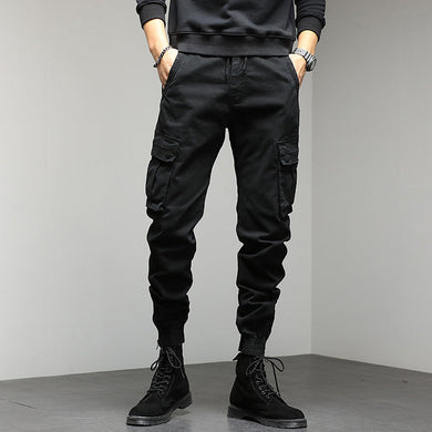 3 Colors - Mens - Loose Casual Long Outdoor Military Style Sports Cargo Pants - Sizes M-4XL (Waist 30-41) Ti Amo I love you