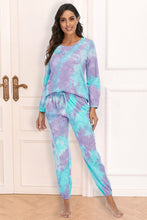 Load image into Gallery viewer, 3 Colors - Tie-Dye Top and Drawstring Pants Lounge Set - Sizes S-3XL Ti Amo I love you
