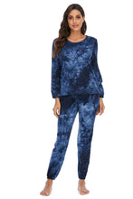 Load image into Gallery viewer, 3 Colors - Tie-Dye Top and Drawstring Pants Lounge Set - Sizes S-3XL Ti Amo I love you
