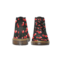 Load image into Gallery viewer, 3 Styles - Ti Amo I love you - exclusive Brand - Cherries - Women&#39;s Canvas Chukka Boots Ti Amo I love you
