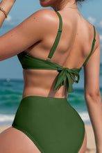 Load image into Gallery viewer, Tied Spaghetti Strap Two-Piece Swim Set
