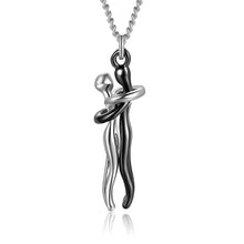 Load image into Gallery viewer, Love Hug Necklace Unisex Men Women Couple Jewelry Simple Temperament Clavicle Chain Gift
