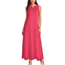 Load image into Gallery viewer, Ti Amo I love you - Exclusive Brand  - Radical Red - Womens / Womens Plus Size - Long Dress - Sizes S-5XL
