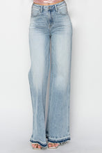 Load image into Gallery viewer, Risen Plus Size High Rise Wide Leg Jeans
