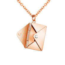Load image into Gallery viewer, Womens Fashion Jewelry Envelope Lover Letter Pendant Necklace
