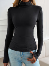 Load image into Gallery viewer, Devine Turtleneck Long Sleeve T-Shirt
