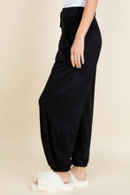 Load image into Gallery viewer, Super Lady Plus Size Drawstring Elastic Waist Joggers with Pockets
