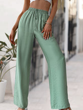 Load image into Gallery viewer, Tied High Waist Wide Leg Pants
