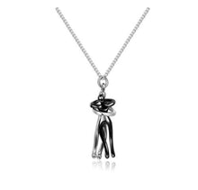 Load image into Gallery viewer, Love Hug Necklace Unisex Men Women Couple Jewelry Simple Temperament Clavicle Chain Gift
