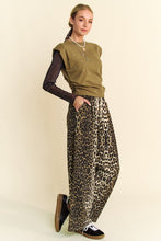 Load image into Gallery viewer, Davi &amp; Dani Leopard Wide Leg Pants
