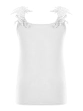 Load image into Gallery viewer, Full Size Lace Detail Scoop Neck Tank
