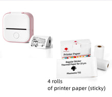 Load image into Gallery viewer, Portable Mini Thermal Label Printer Home Photo Printer Student Wrong Question Printer Bluetooth-Compatible Mini Label Printer Price Tag
