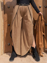 Load image into Gallery viewer, Plus Size Slit Wide Leg Pants
