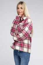 Load image into Gallery viewer, Plaid Front Pocket Shacket
