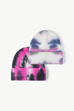 Load image into Gallery viewer, Tie-Dye Cuffed Knit Beanie
