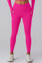 Load image into Gallery viewer, High Waist Active Leggings with Pockets
